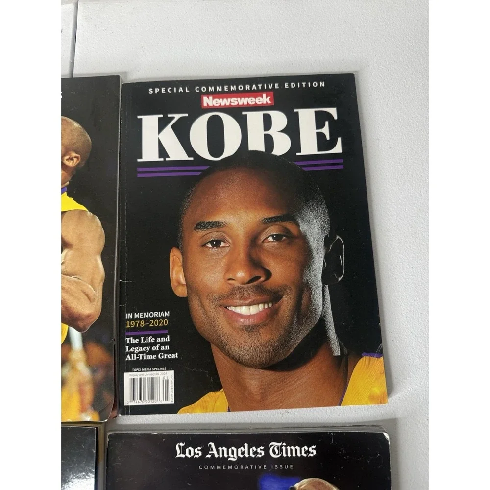 Kobe Bryant Commemorative Magazine Lot LA Times ESPN 1978-2020 Lakers Tribute
